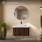 Maia - Conjunto de Casa de Banho Suspenso - Disponível em 90 cm - Várias Cores