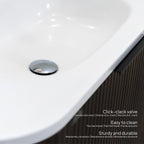 Maia Plus - Conjunto de Casa de Banho Suspenso - Disponível em 90 cm - Várias Cores