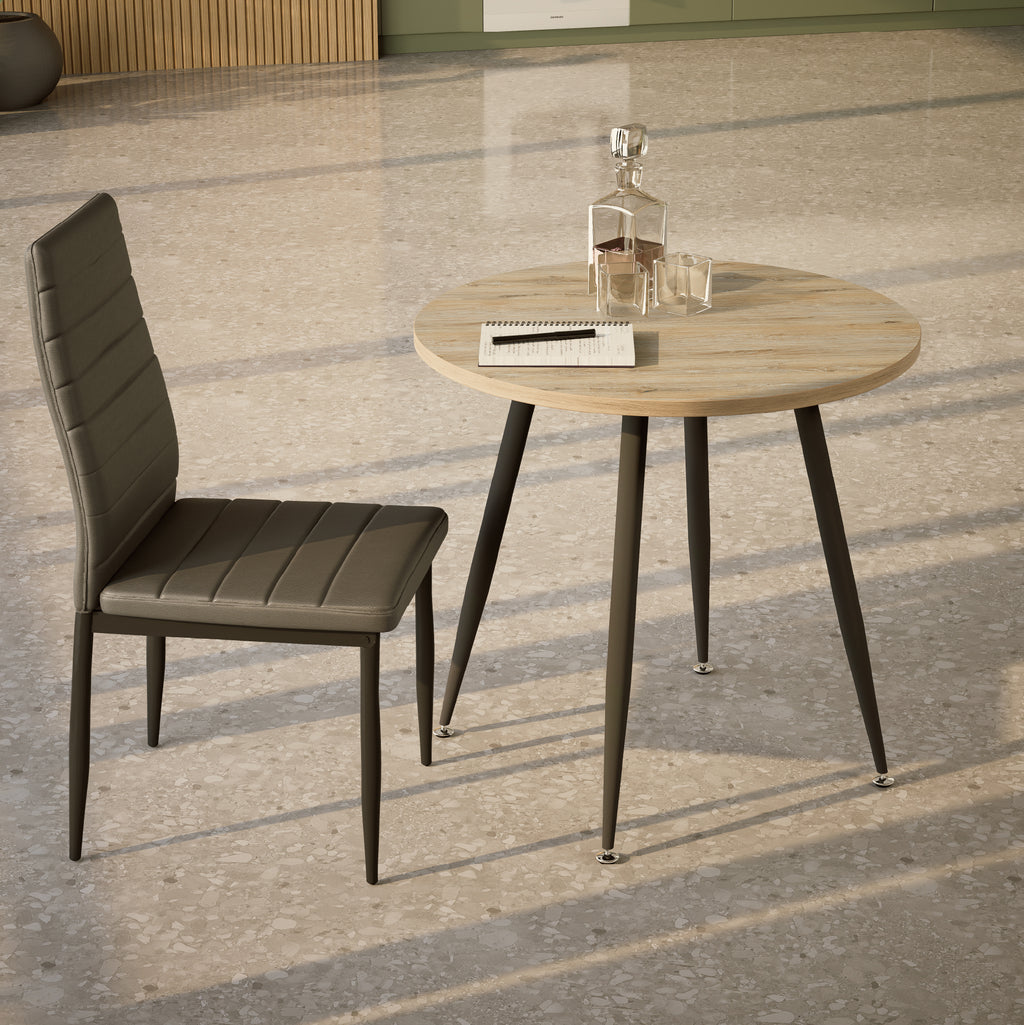 CORIN - Mesa de jantar com tampo de melamina