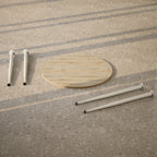 CORIN - Mesa de jantar com tampo de melamina