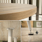 CORIN - Mesa de jantar com tampo de melamina