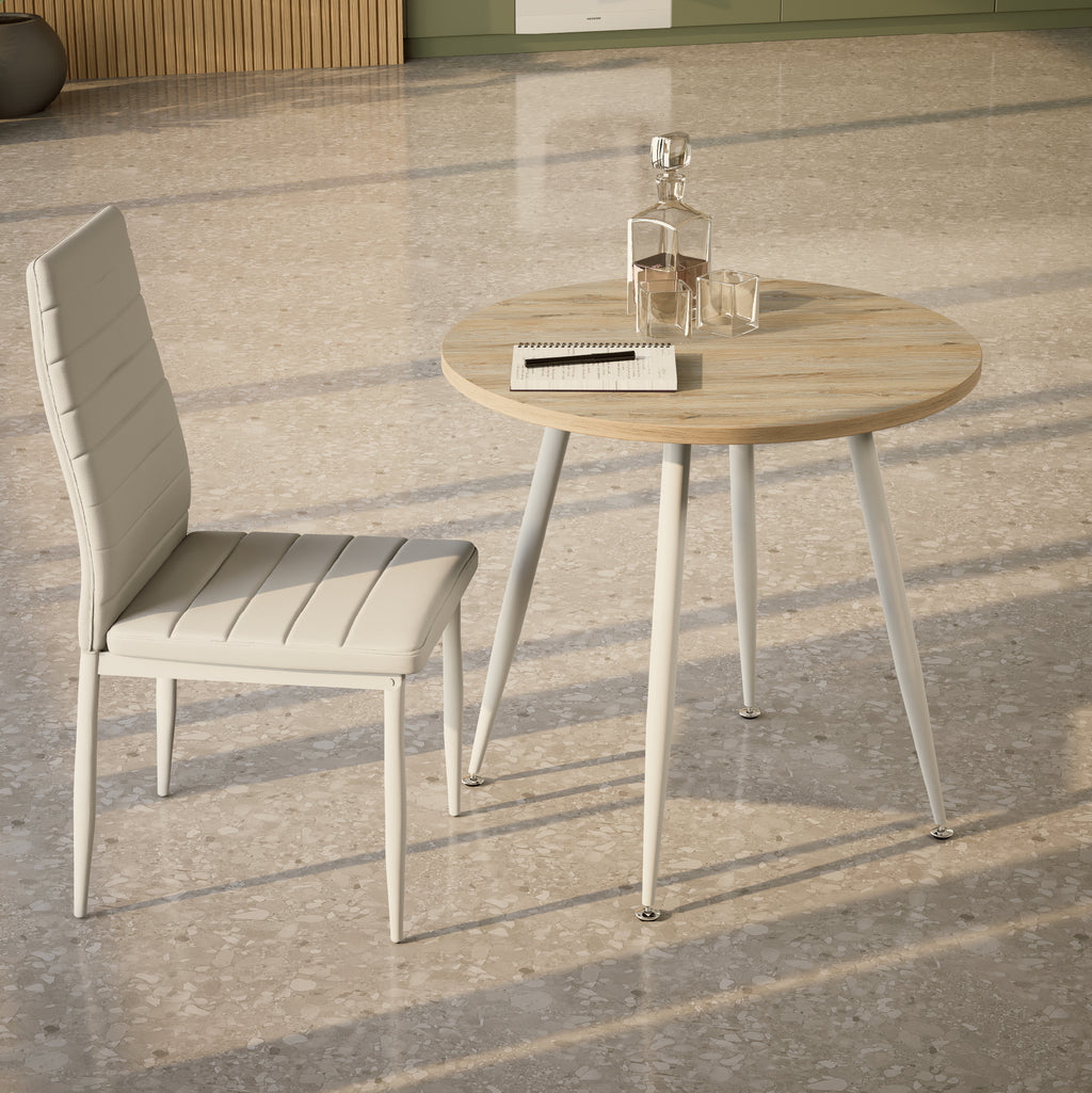 CORIN - Mesa de jantar com tampo de melamina