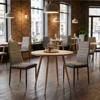 CORIN - Mesa de jantar com tampo de melamina