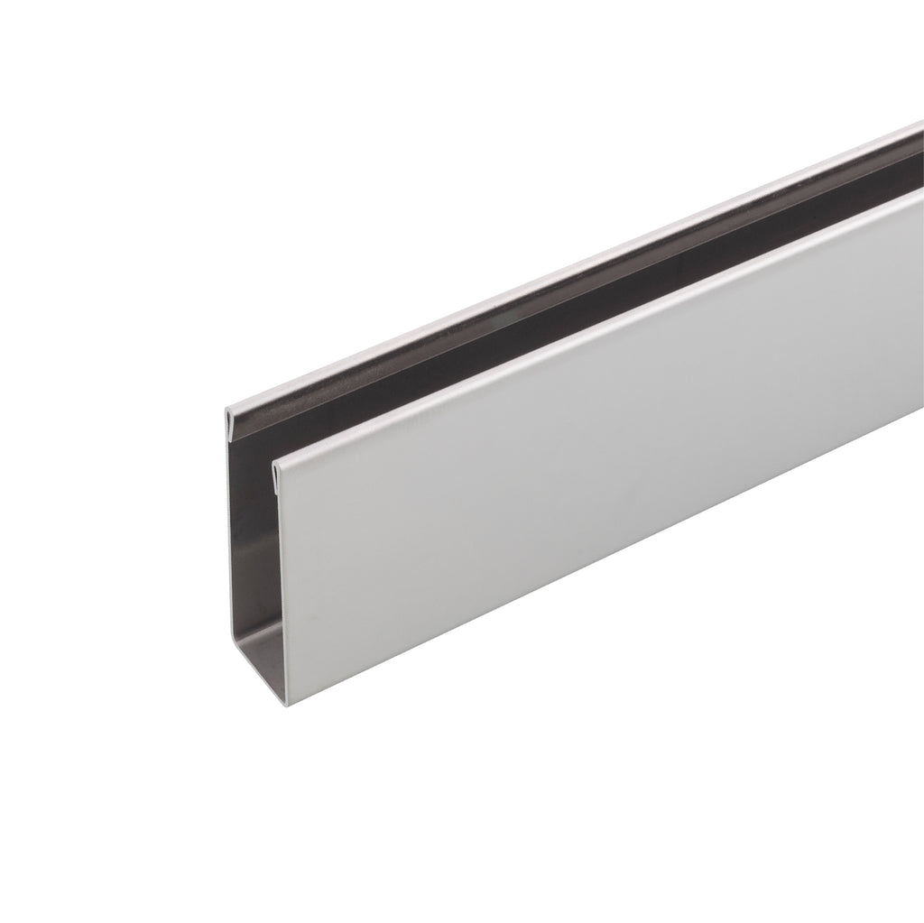 Perfil de compensação para painel de duche walk-in em aço inoxidável 304 inox 8K