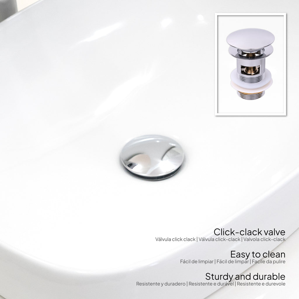 Indra – Móvel de Lavatório Duplo Suspenso Modular | 150 cm