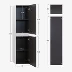 Tália – Móvel Lateral Suspenso com Porta Soft-Close | Várias Cores