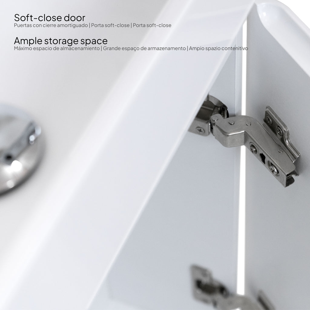 Galene – Móvel de Lavatório Suspenso com Gavetas Soft-Close