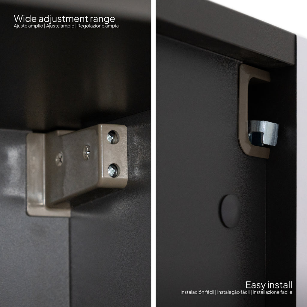 Tália – Móvel Lateral Suspenso com Porta Soft-Close | Várias Cores