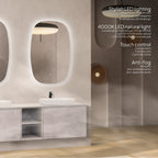 Indra - Conjunto de Casa de Banho Suspenso Duplo - Disponível em 150 cm