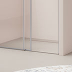 VIOLA - Frontal de duche com porta de correr em vidro temperado de 8 mm - Vários tamanhos