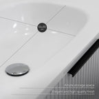 Maia Plus – Móvel de Lavatório Suspenso com Gavetas Soft-Close | 90 cm