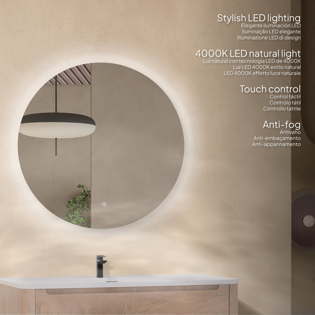 Vesta - Conjunto de Casa de Banho Suspenso - Disponível em 100 cm