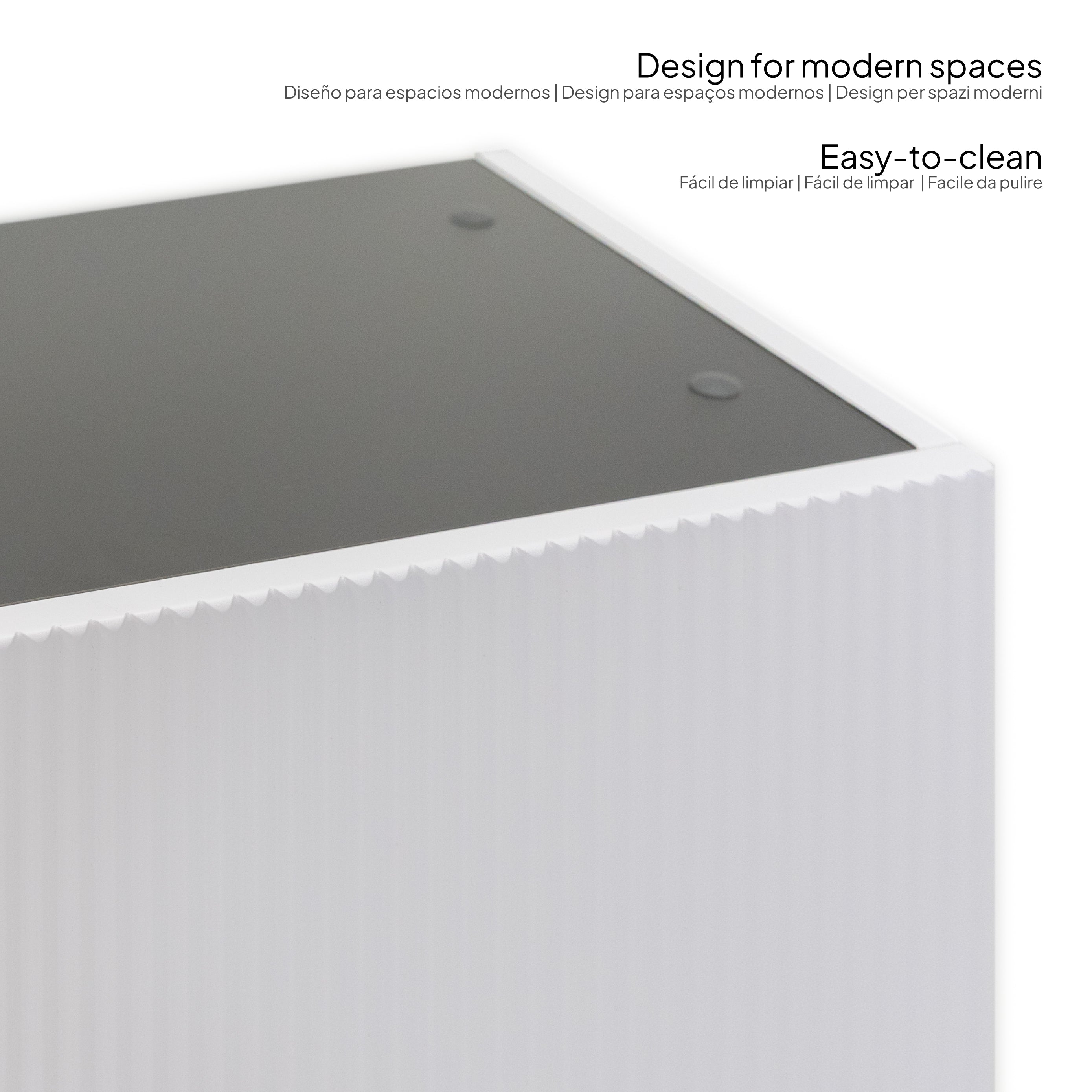 Tália – Móvel Lateral Suspenso com Porta Soft-Close | Várias Cores