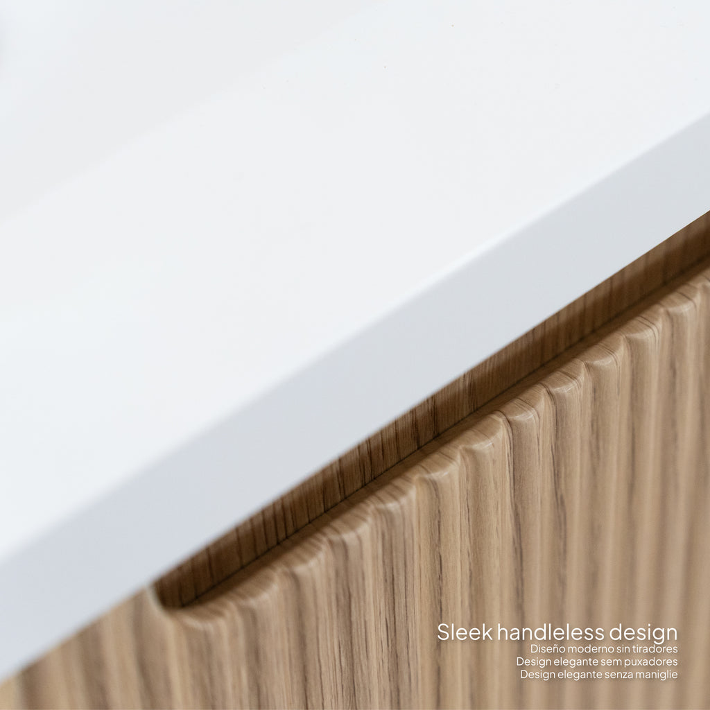 Tália – Móvel de Lavatório Suspenso com Gavetas Soft-Close | Vários Tamanhos e Cores