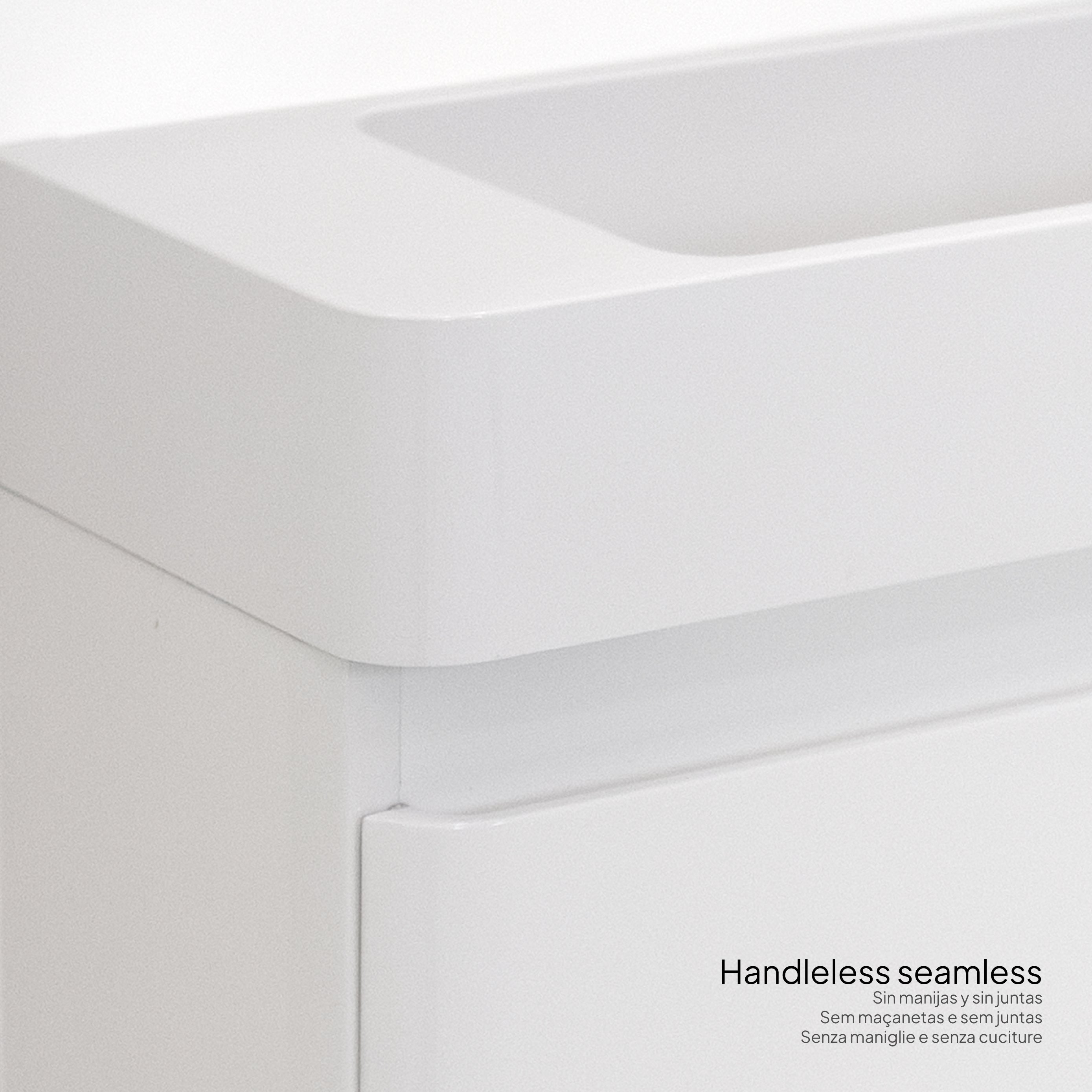 Galene – Móvel de Lavatório Suspenso com Gavetas Soft-Close