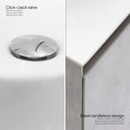 Indra - Conjunto de Casa de Banho Suspenso Duplo - Disponível em 150 cm