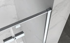 JAYLA - Cabine de duche reversível, portas de abrir, vidro6 mm e perfis cromados