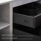 Indra - Conjunto de Casa de Banho Suspenso Duplo - Disponível em 150 cm