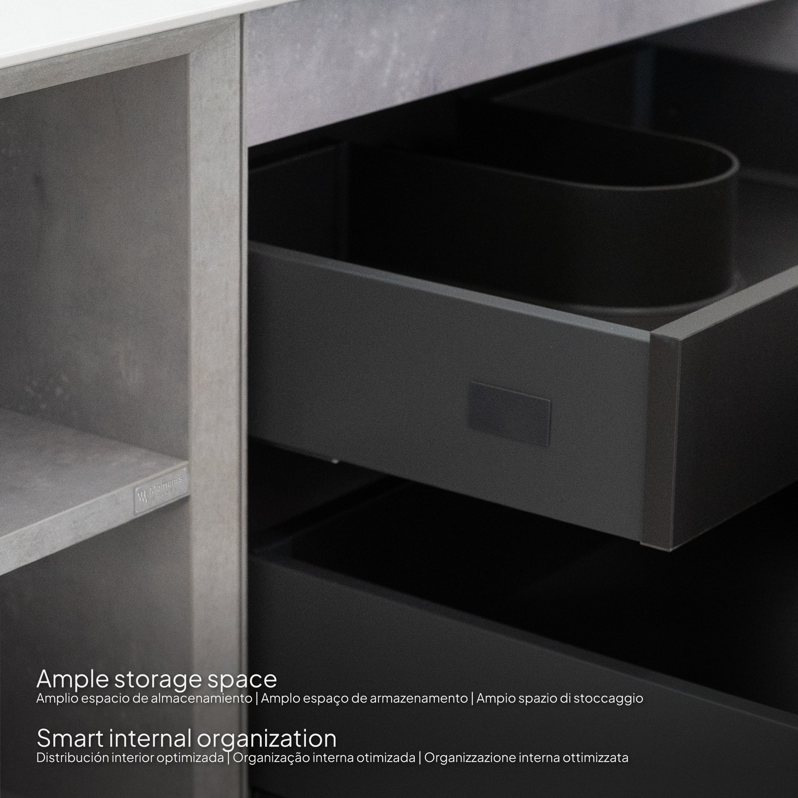 Indra - Conjunto de Casa de Banho Suspenso Duplo - Disponível em 150 cm