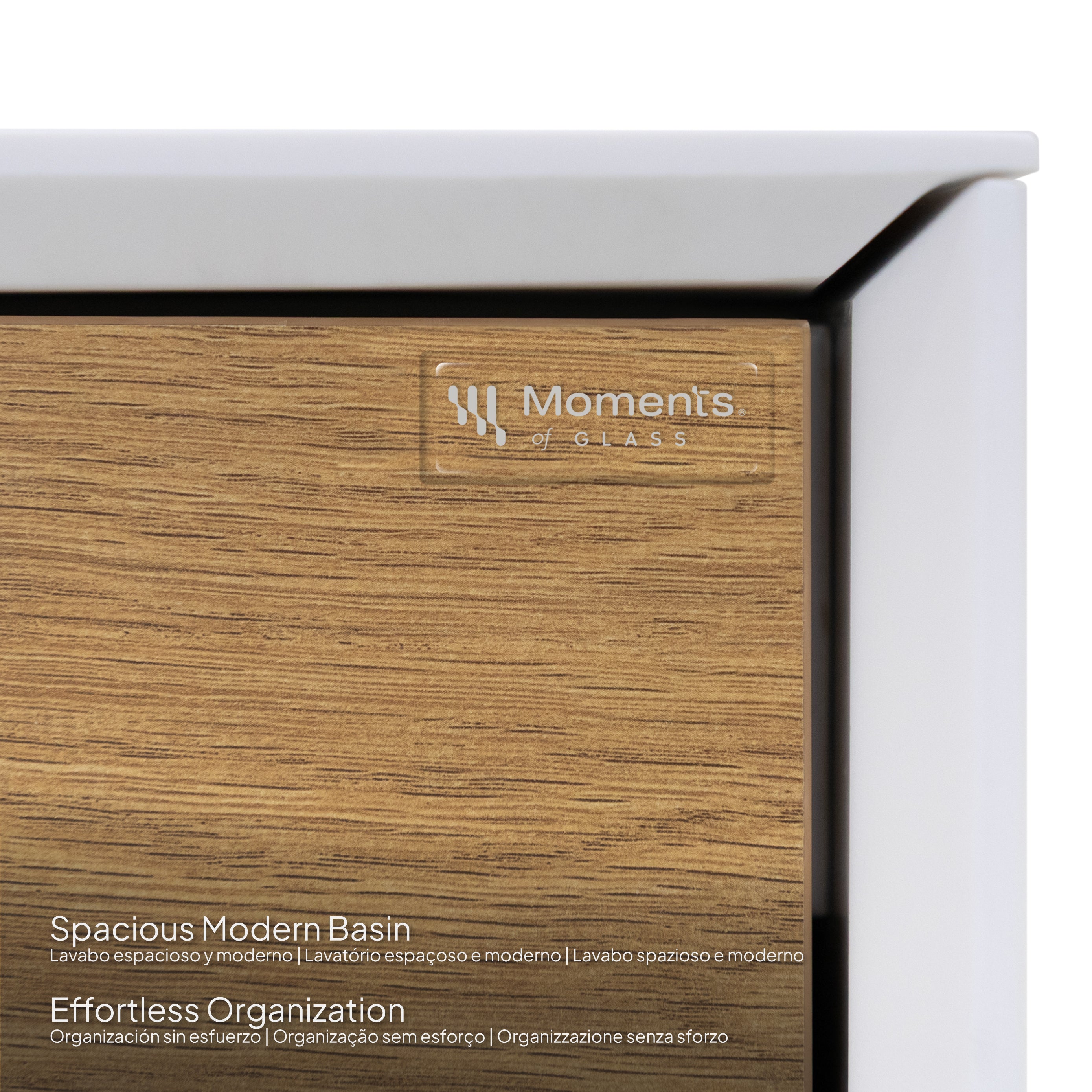 Hebe - Conjunto de Casa de Banho Suspenso - Disponível em 90 cm