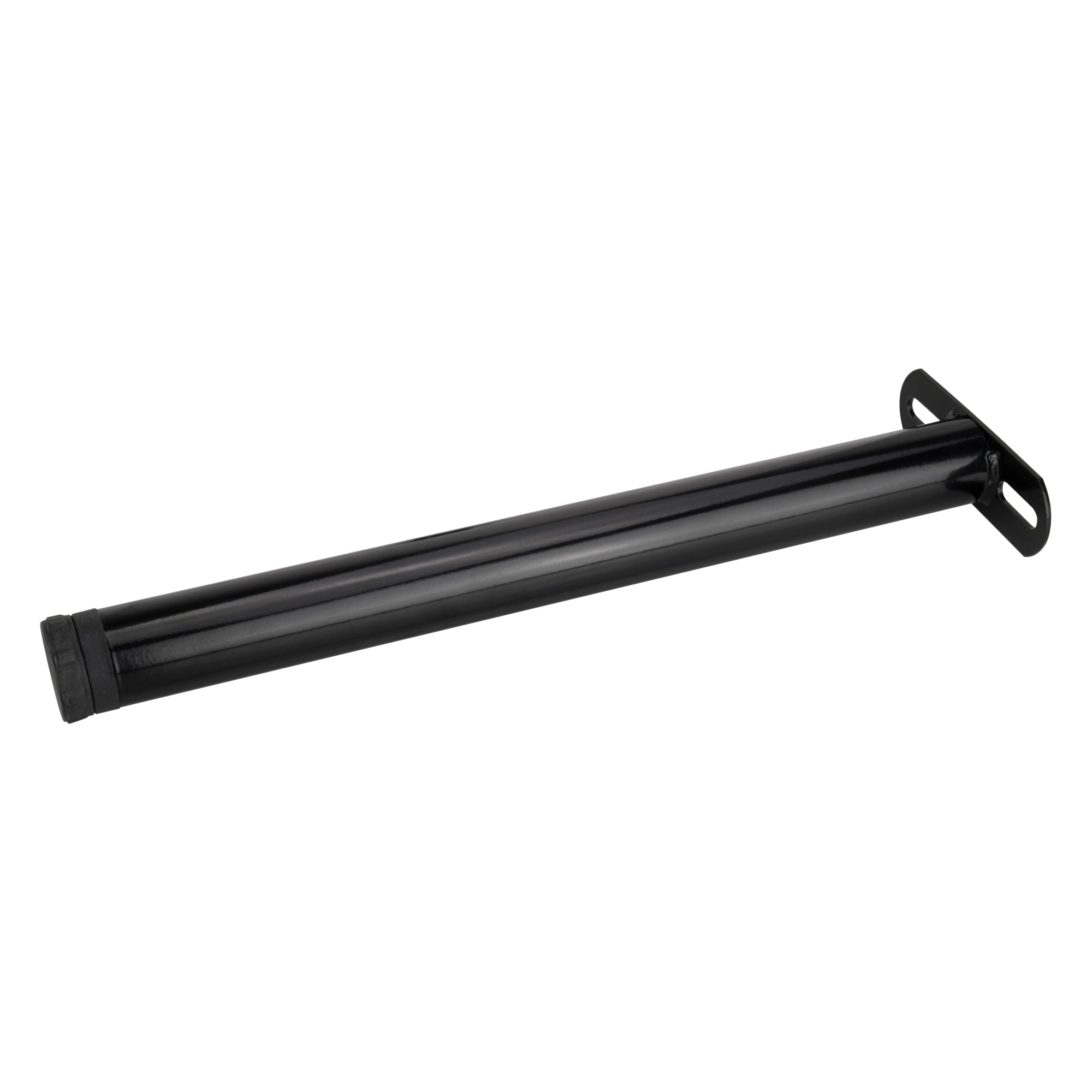 Pé Metálico de Apoio em T (Preto), 40 cm, Regulável, para Móveis, Estrados e Camas