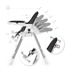 TANELI - Cadeira baixa/alta para bebé