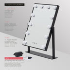 BULB LITTLE - Espelho de Maquilhagem com 12 Lâmpadas de Luz LED