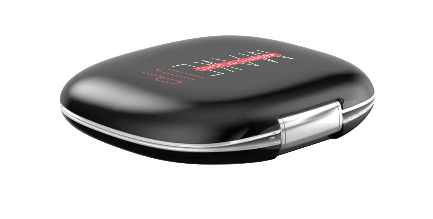 MAKEUP - Espelho de Bolso para Maquilhagem com Fita de Luz LED