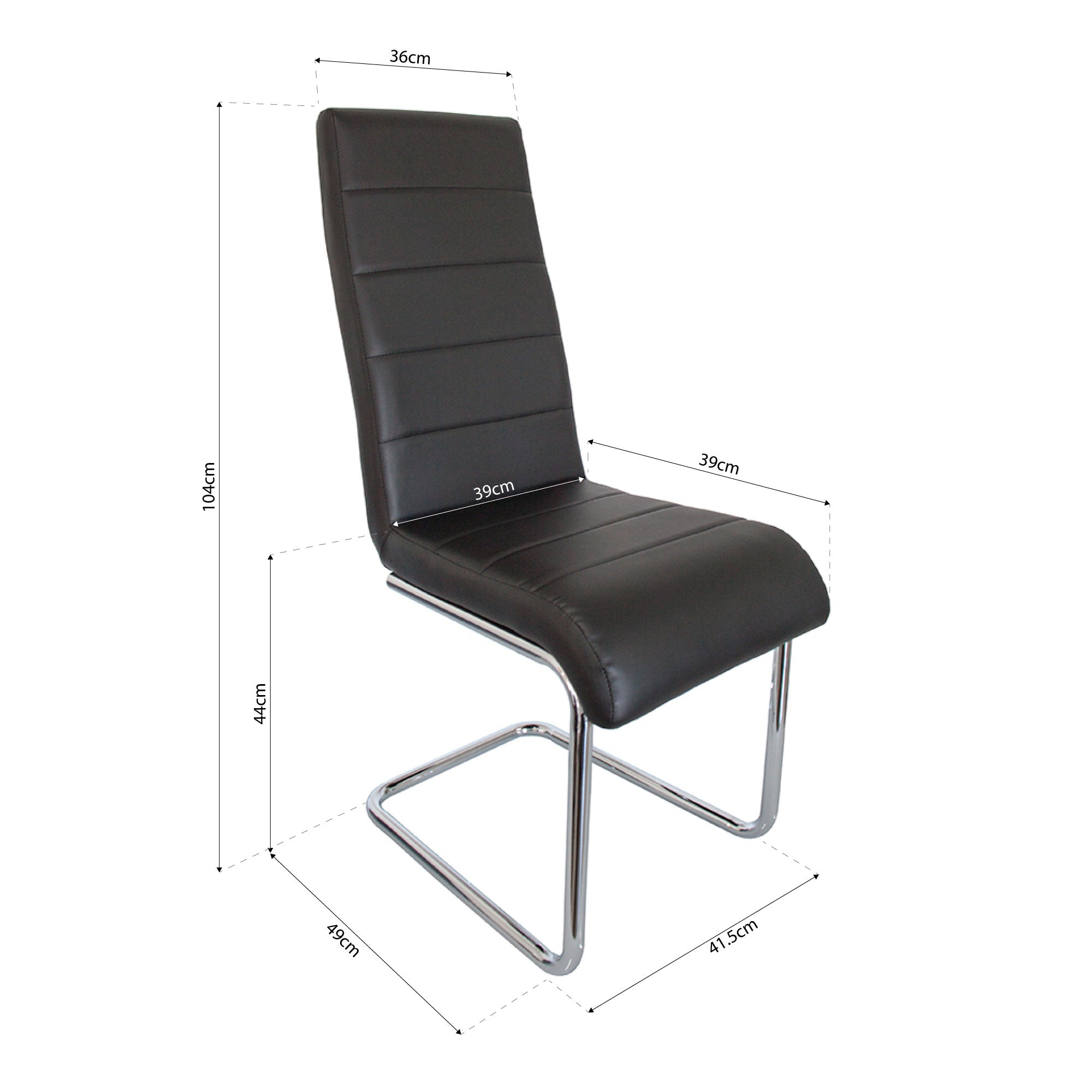 S5 - Conjunto de 4 cadeiras