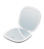 MAKEUP - Espelho de Bolso para Maquilhagem com Fita de Luz LED