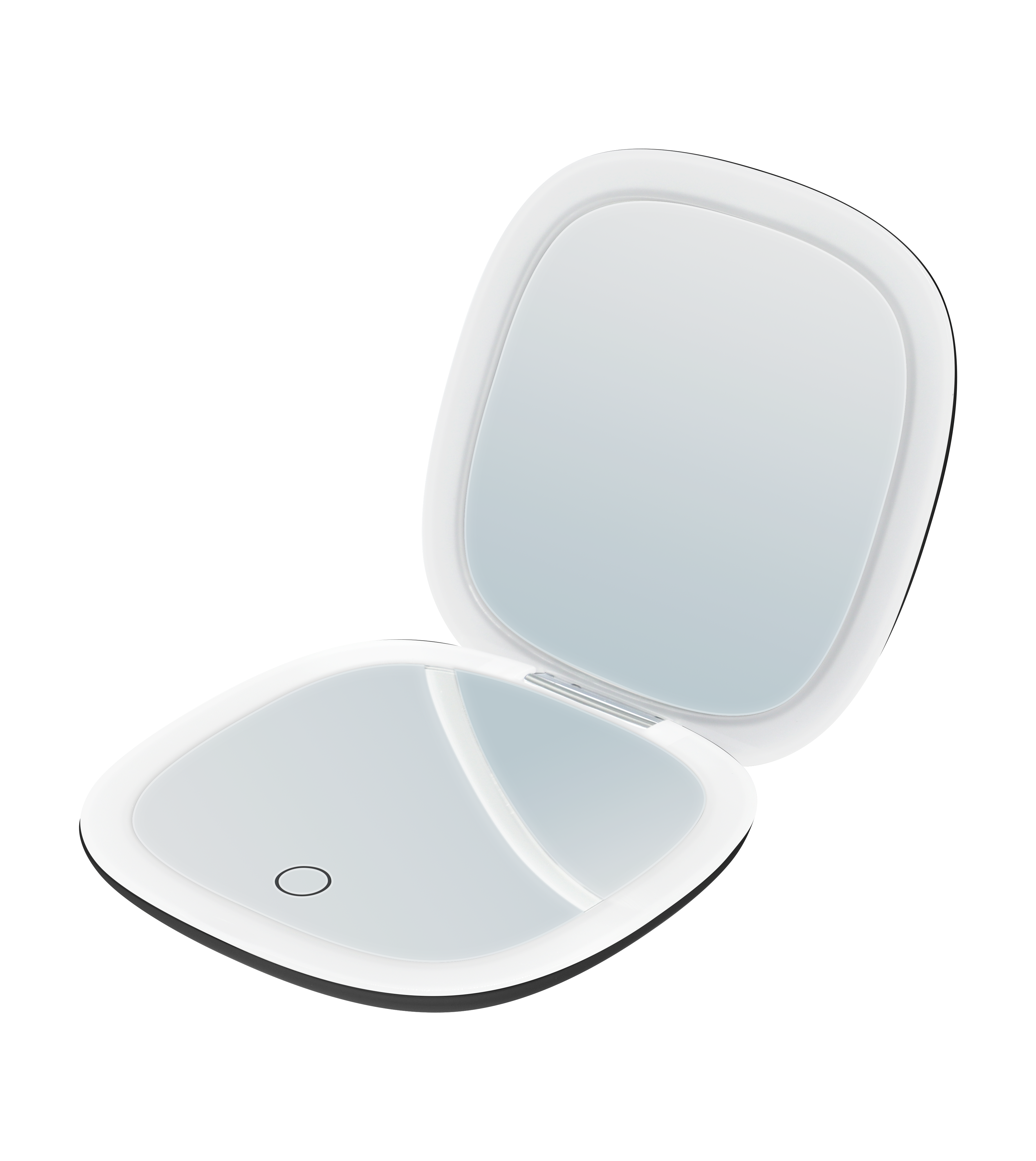 MAKEUP - Espelho de Bolso para Maquilhagem com Fita de Luz LED