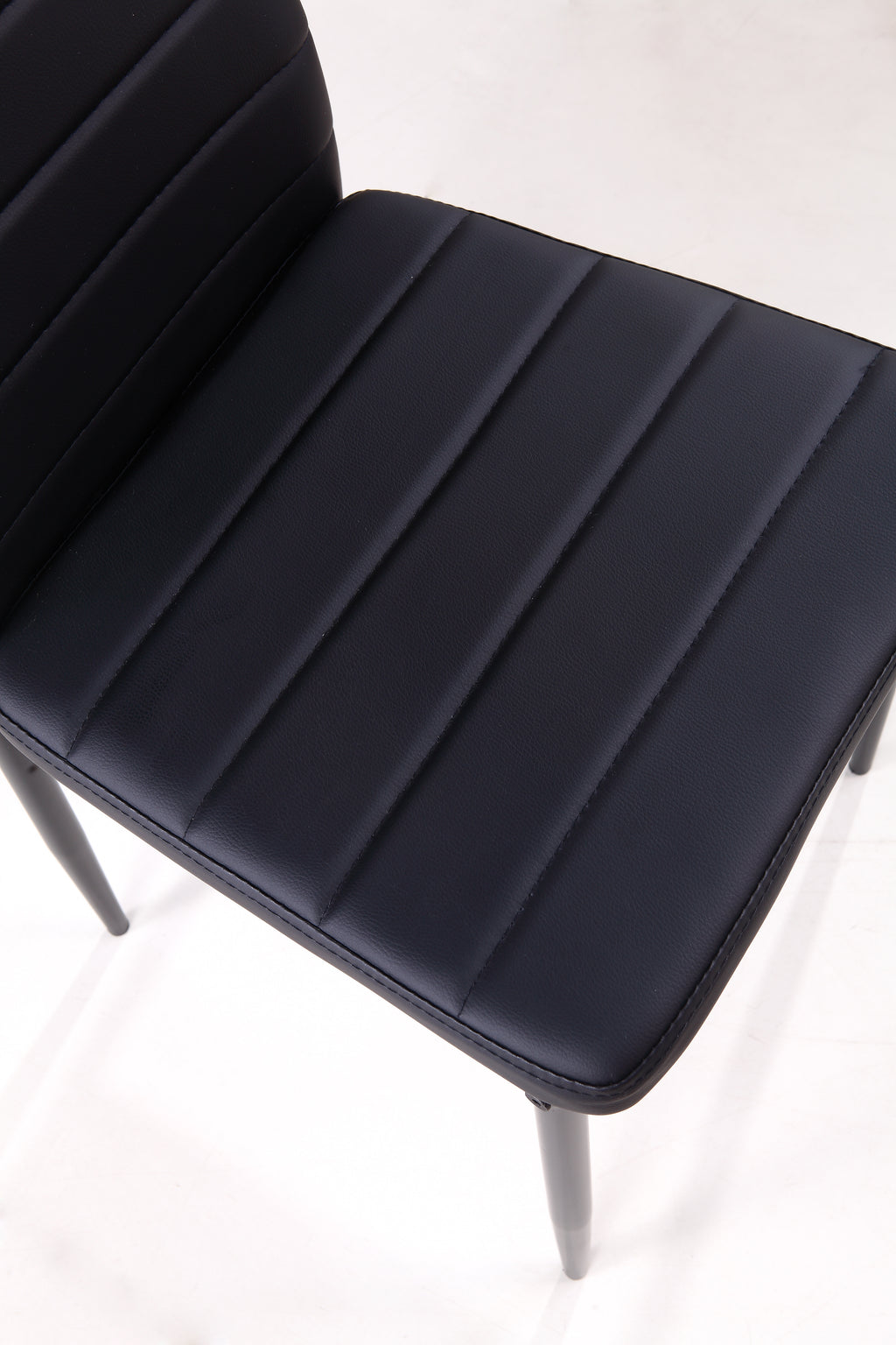 SHIRLEY - Conjunto de cadeiras de refeição em pele