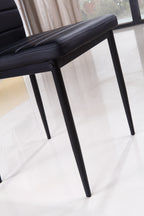 SHIRLEY - Conjunto de cadeiras de refeição em pele