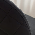 BELLAMY - Conjunto de Cadeiras de Refeição com Tecido em Veludo