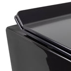 FRANCO - Sanita suspensa preta sem aro interno - tampa de fecho suave incluída