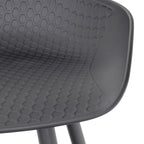 POLLOK - Conjunto de 4 Bancos Altos