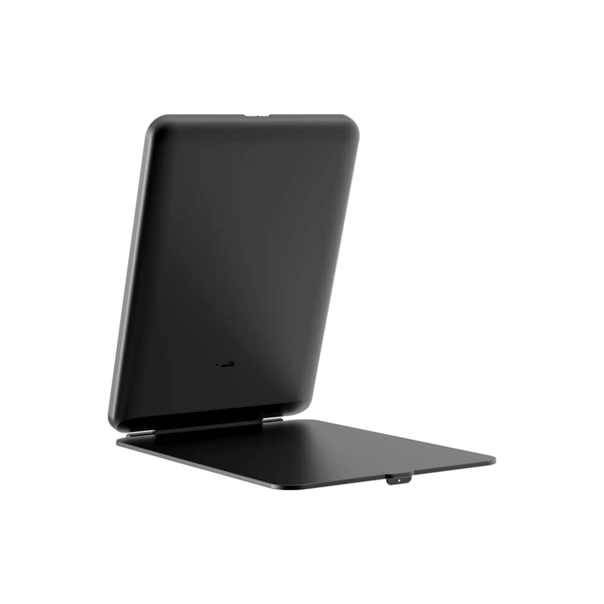 Espelho de Maquilhagem com Luz LED, Espelho Portátil Tipo Tablet com Iluminação de 3 Cores, Luz Regulável, Suporte Ajustável, Alimentação Dupla e Controlo Tátil