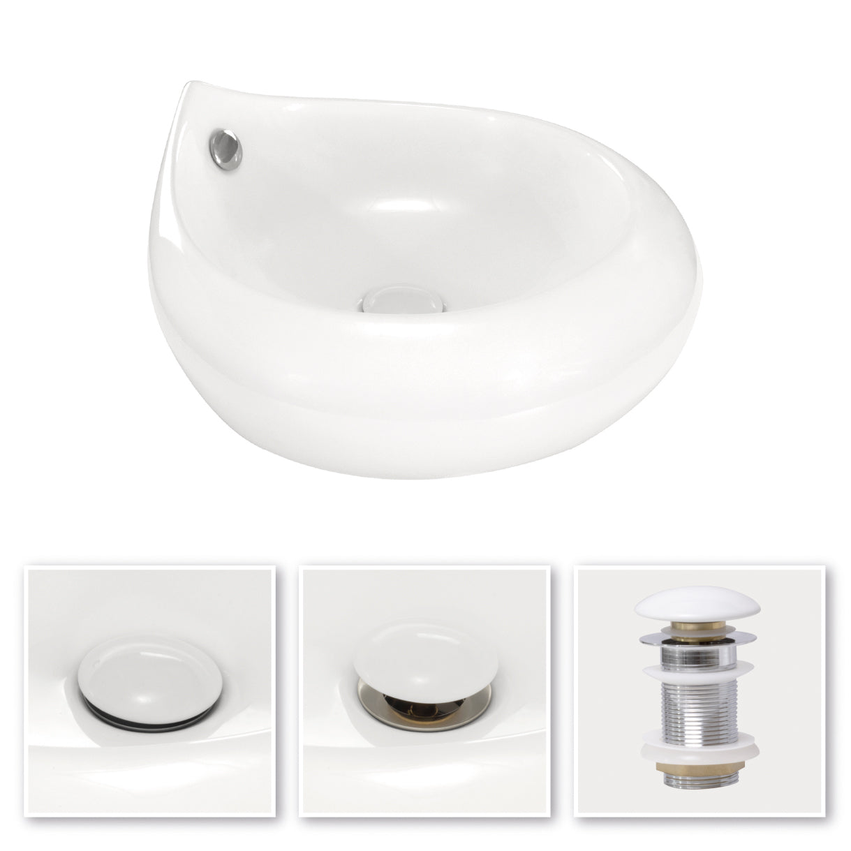 RENO – Lavatório de bancada em cerâmica de alta qualidade