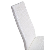 SHIRLEY - Conjunto de cadeiras de refeição em pele