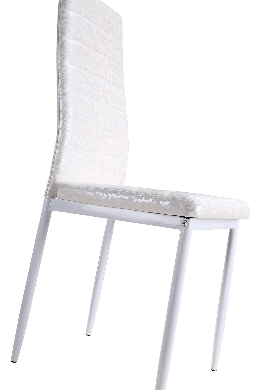 SHIRLEY - Conjunto de cadeiras de refeição em pele