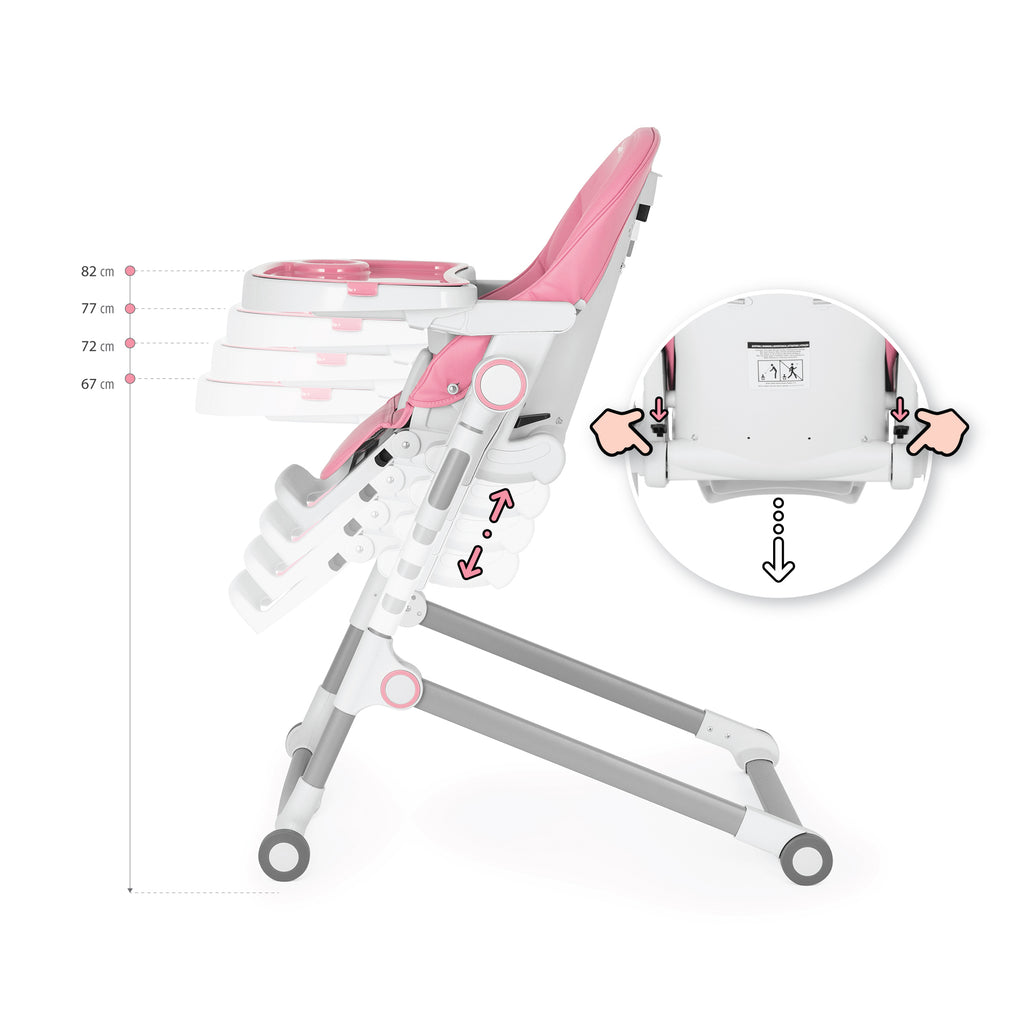 HUGO - Cadeira alta para bebé