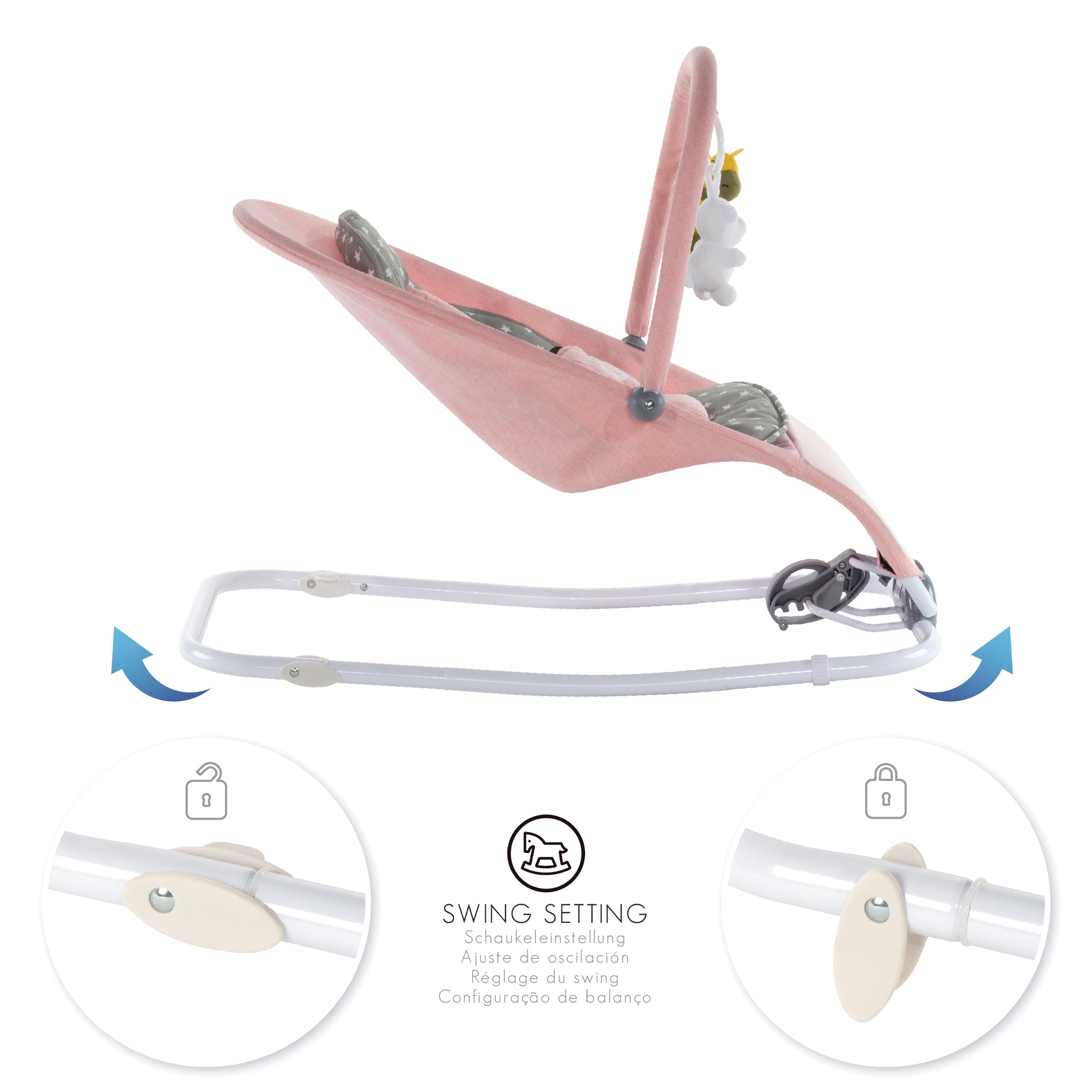 VIENO - Espreguiçadeira para Bebé