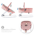 VIGO - Espreguiçadeira & Berço com Cobertura e Arco de Brincar Removivél