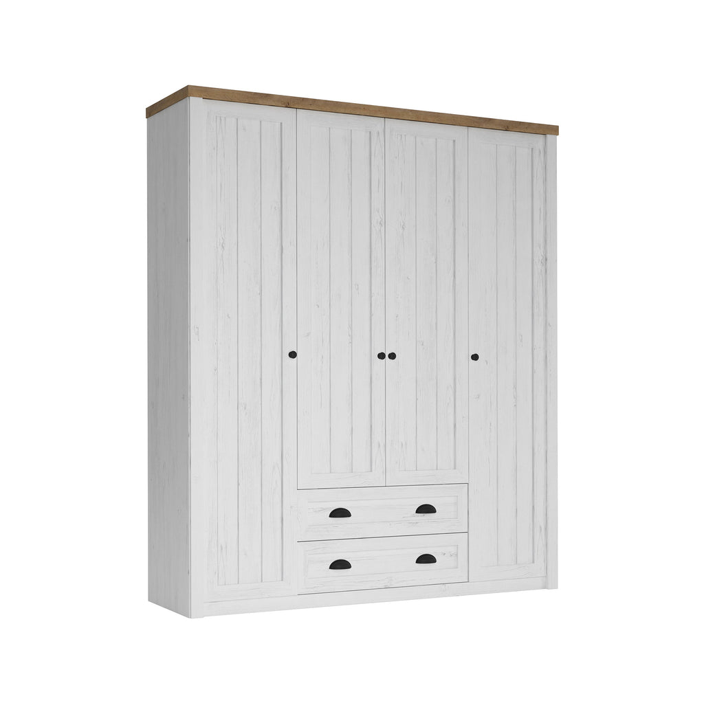 ROCHELLE – Quarto de casal em Carvalho Branco | Conjunto