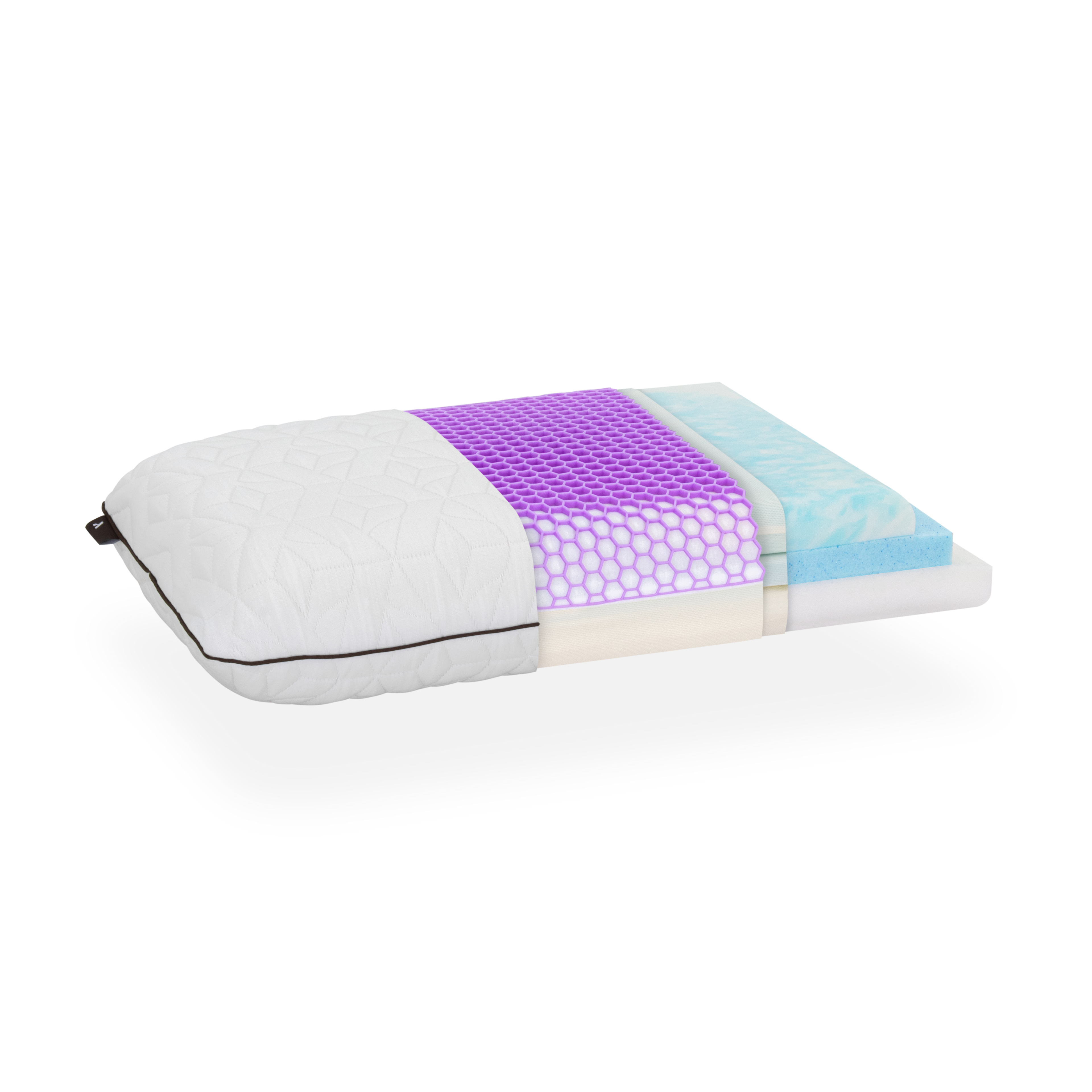 TETSU Almofada Ajustável | Espuma Refrescante Multicamadas, Suporte Personalizável, Desempenho de Dupla Face