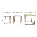 MINGUS - Conjunto de 3 mesas de apoio