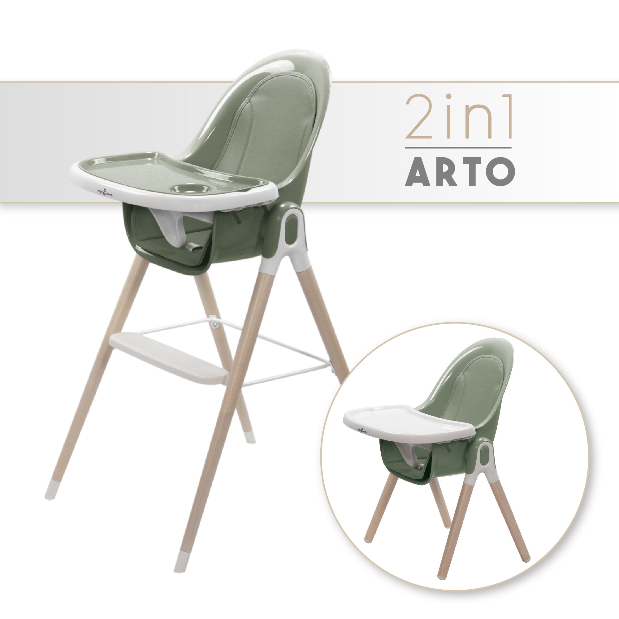 ARTO - Cadeira de Bebé 2 em 1
