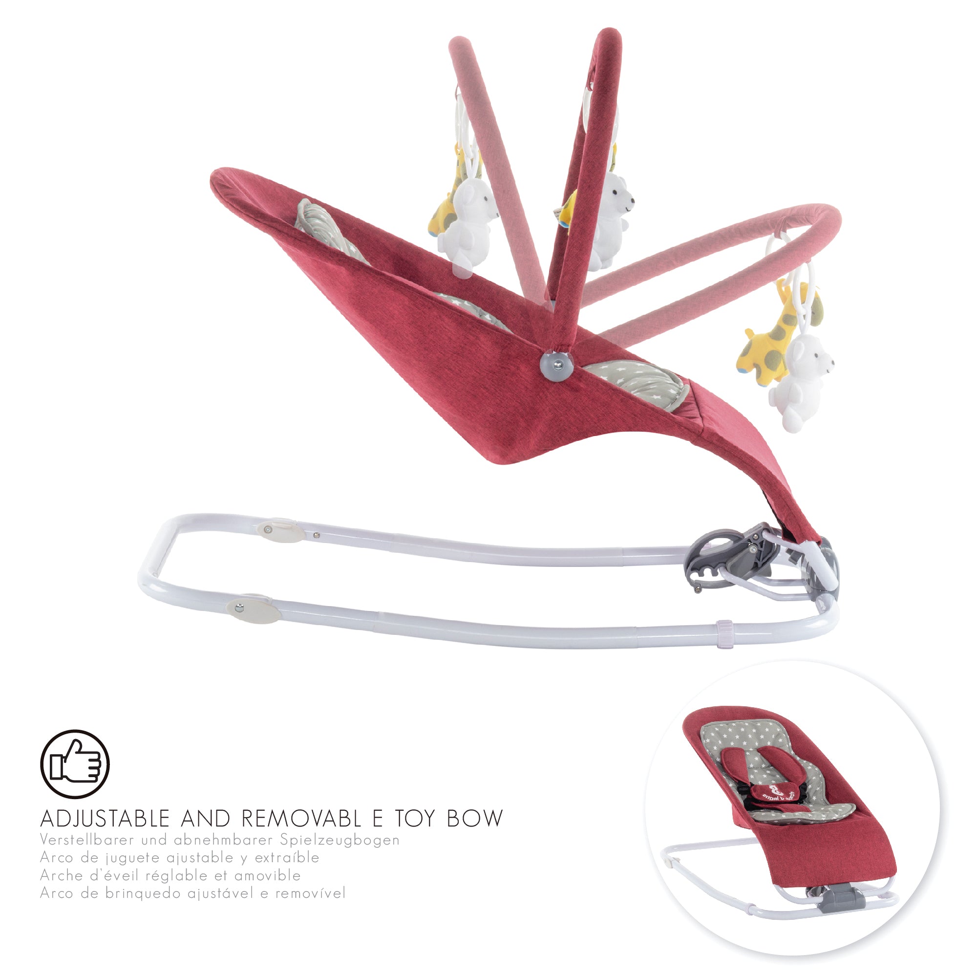 VIENO - Espreguiçadeira para Bebé