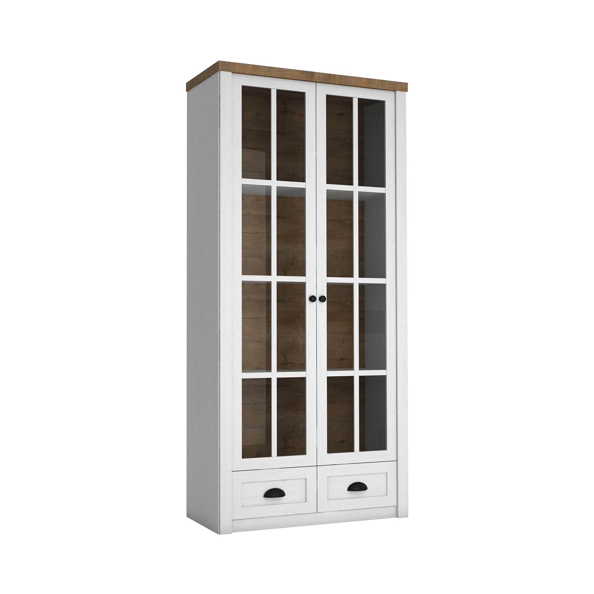 ROCHELLE – Vitrina em Branco, Cinza ou Verde com 1 ou 2 Portas | W1S, W2S