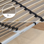 IF02 – Estrado ortopédico multilâminas com estrutura metálica reforçada – com ou sem pés